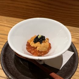 Sushi Zo signature dishes Truffles
Ikura
Santa Barbara Uni